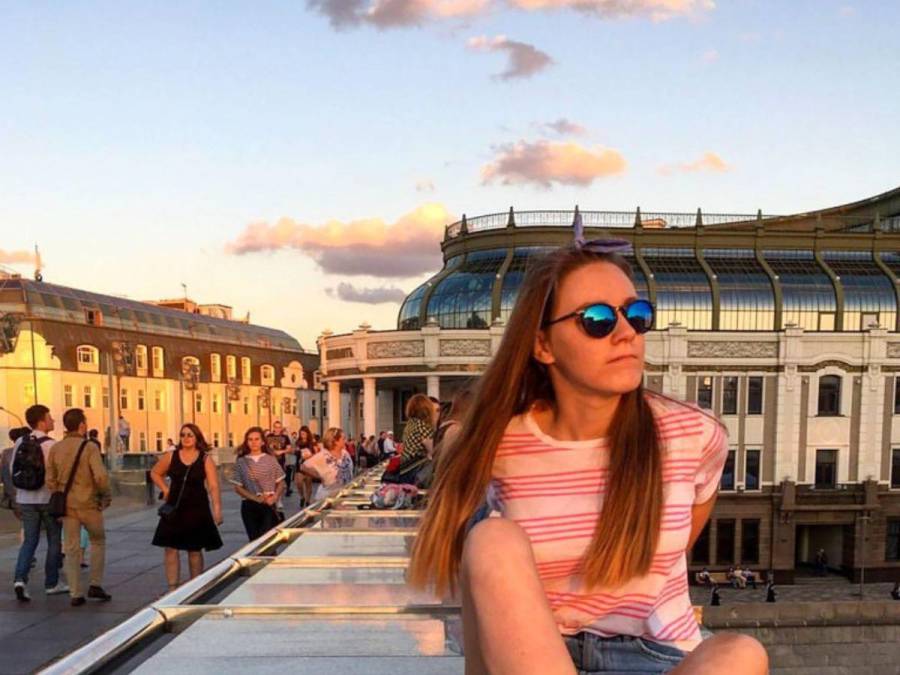 Así era Arina Glazunova, joven rusa que murió mientras grababa un TikTok en Georgia