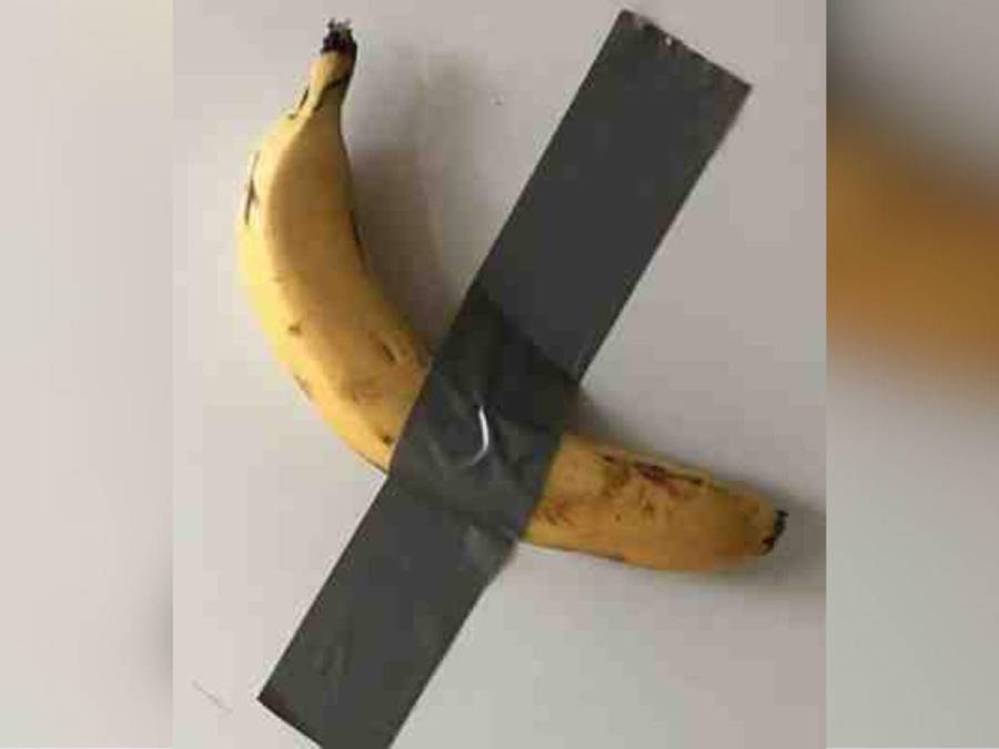 ‘Comedian’, la obra de una banana subastada en Nueva York, ¿cuál es su precio?