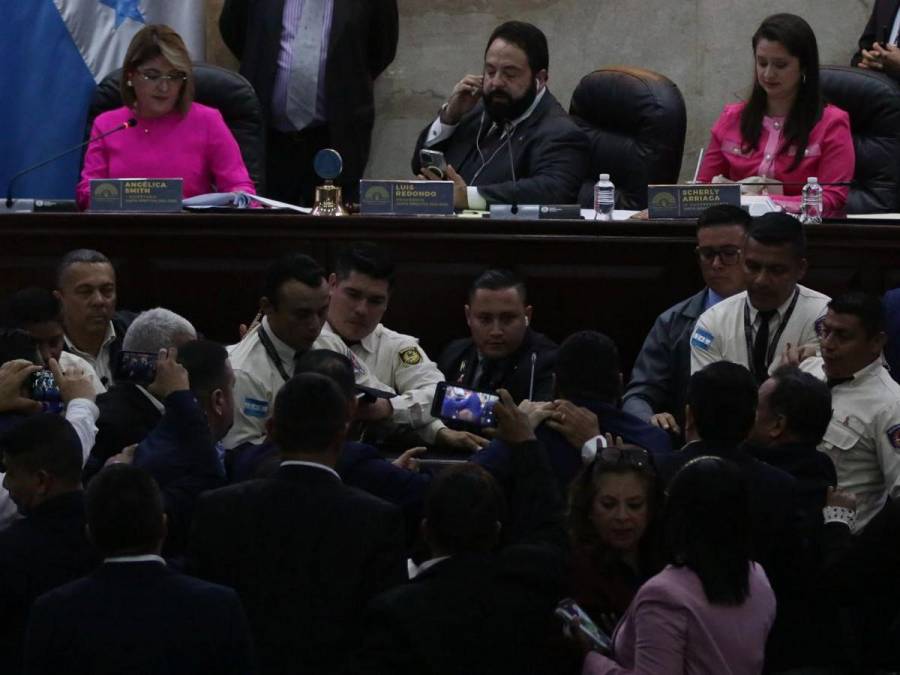 El video de Carlón y a poco de llegar a los golpes: la tensión en el Congreso Nacional