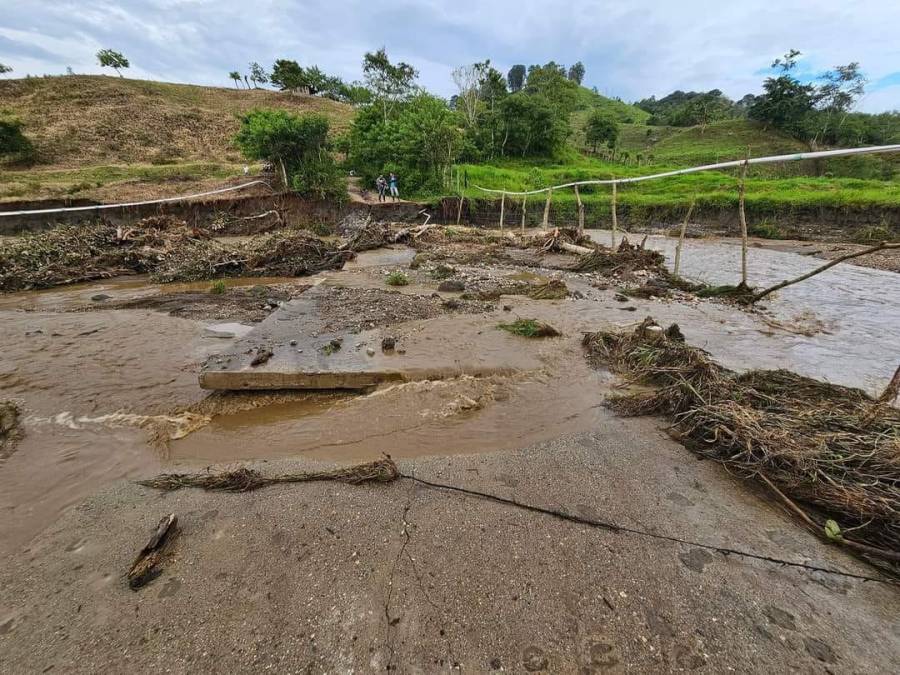 Trojes, El Paraíso, urge de apoyo tras desastre provocado por las lluvias