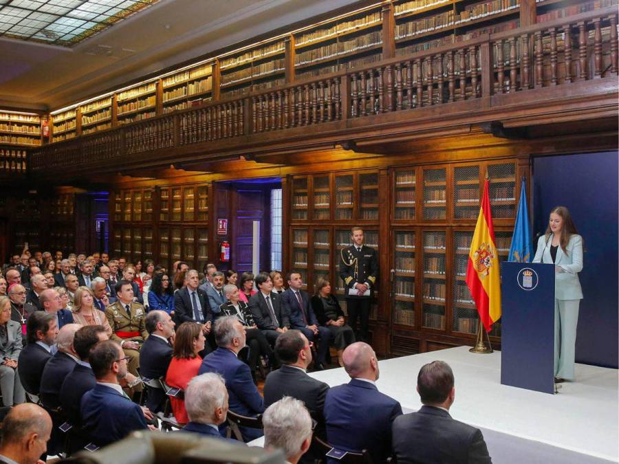 Nombran a la princesa Leonor como alcaldesa honorífica de Oviedo, España