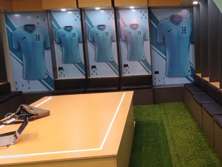 Honduras vs México: El cambio que le hicieron al camerino de la “H” en el Estadio Morazán