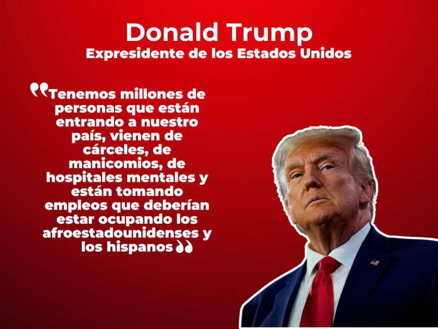 Las frases de Donald Trump durante el debate presidencial 2024