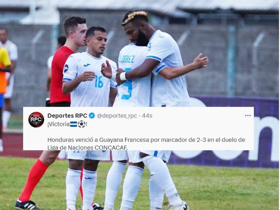 Lo que dicen los periodistas sobre juego de Honduras ante Guayana Francesa