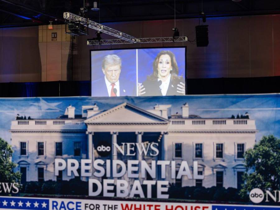 Entre acusaciones y propuestas se desarrolló el debate entre Trump y Harris