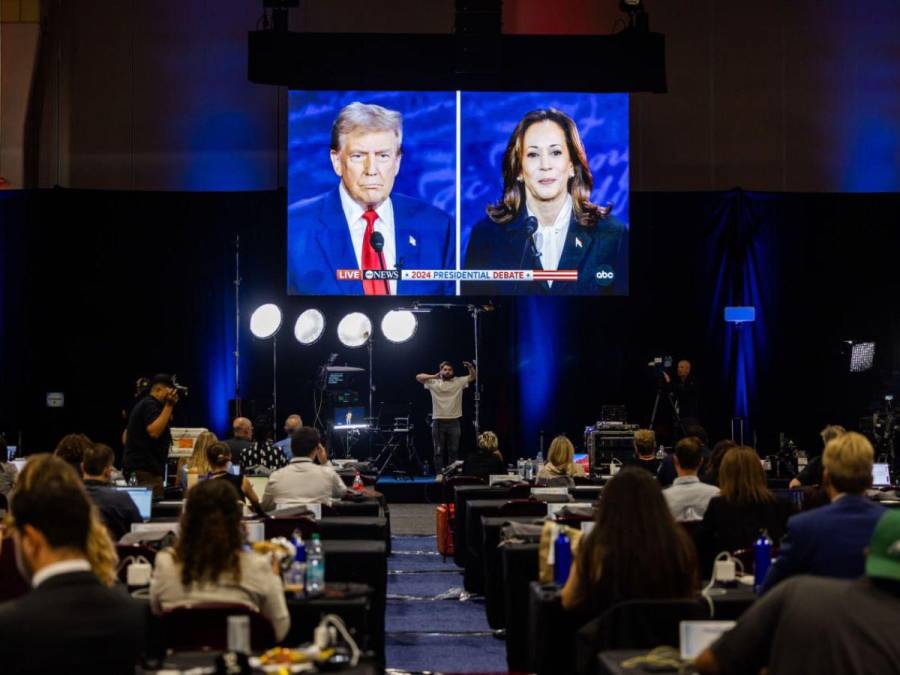 Entre acusaciones y propuestas se desarrolló el debate entre Trump y Harris