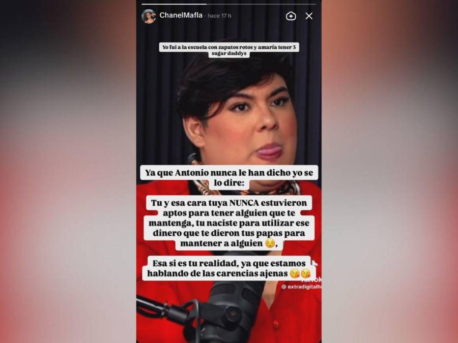 Chanel Mafla responde contundentemente a polémicas declaraciones de Sandrez