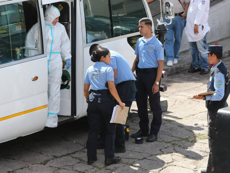 En parqueo del IHSS expiró pasajero tras asalto en bus de Las Torres