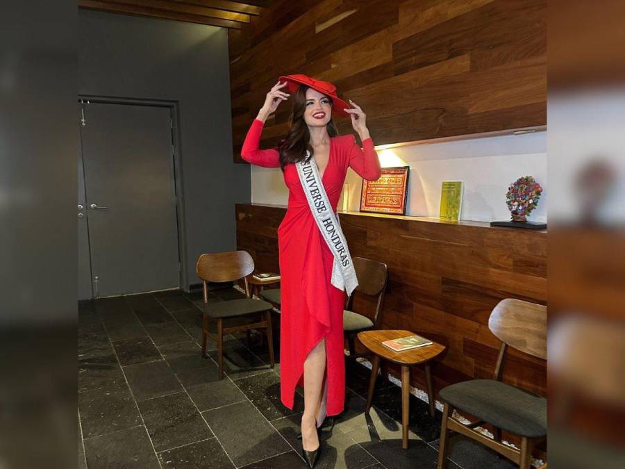 Deslumbrante desde el primer día: Miss Honduras conquista México con su estilo