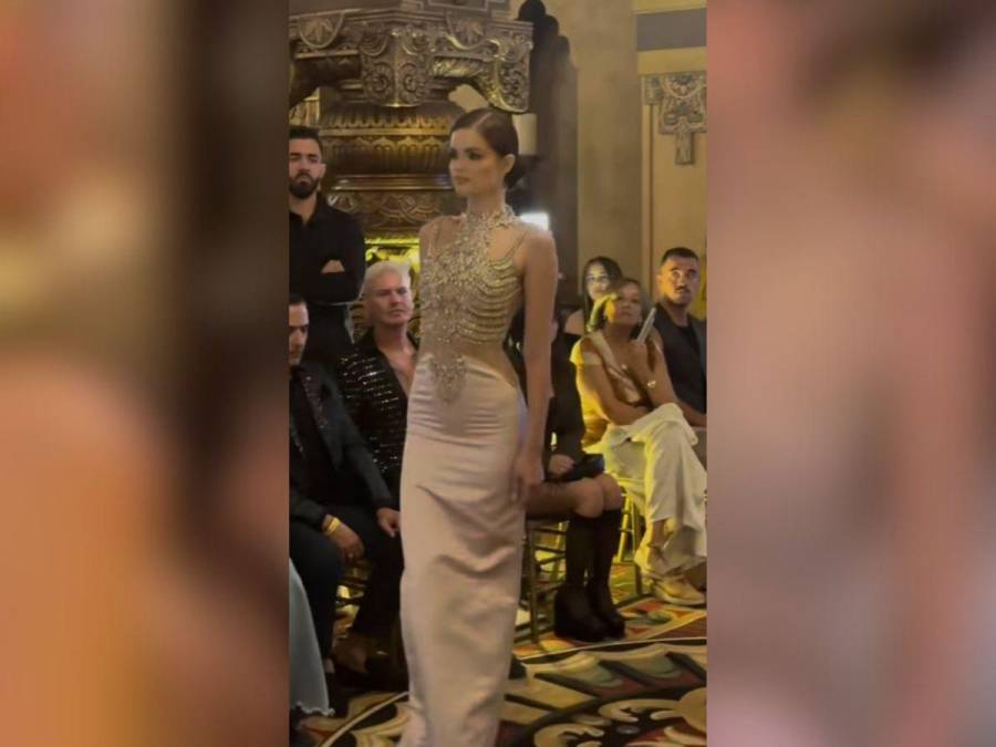 Stephanie Cam, Miss Honduras 2024, deslumbra en la Semana de la Moda en Nueva York