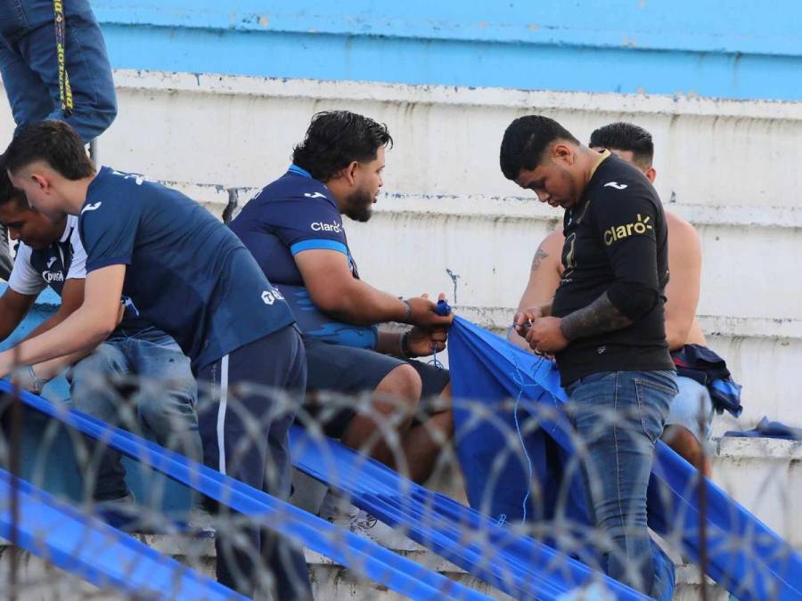 Chicas deslumbran: Ambiente en el Motagua vs Águila por Copa Centroamericana