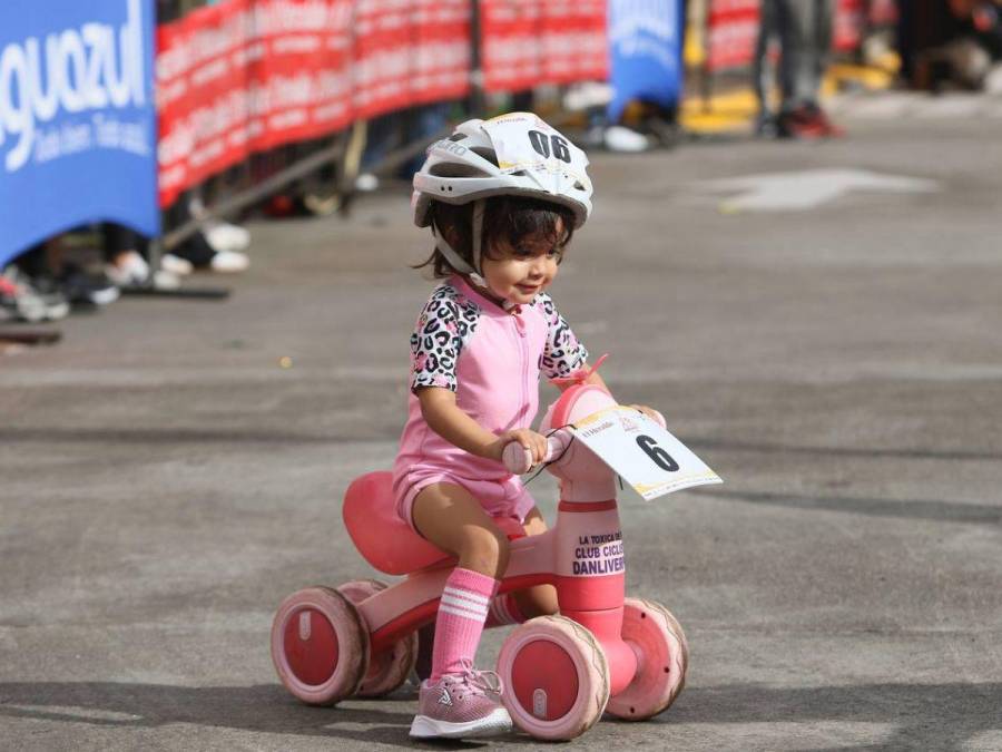 Joy Marie Hebberth, la pequeña que inspiró ternura en la Vuelta Ciclística Infantil 2024