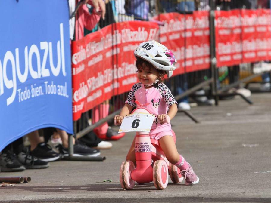 Joy Marie Hebberth, la pequeña que inspiró ternura en la Vuelta Ciclística Infantil 2024