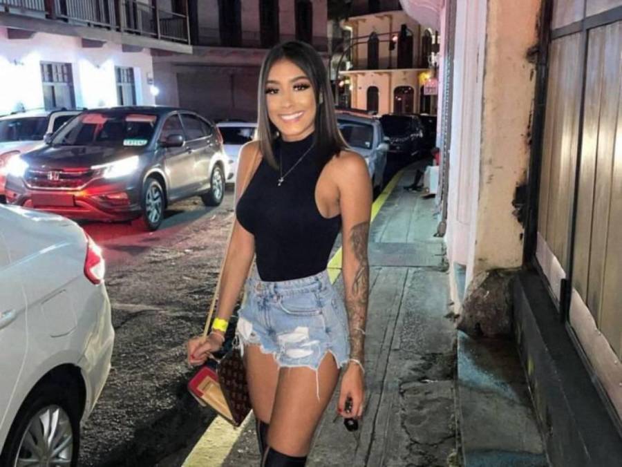 Alexandra Fuentes, la bella novia de jugador del Real España