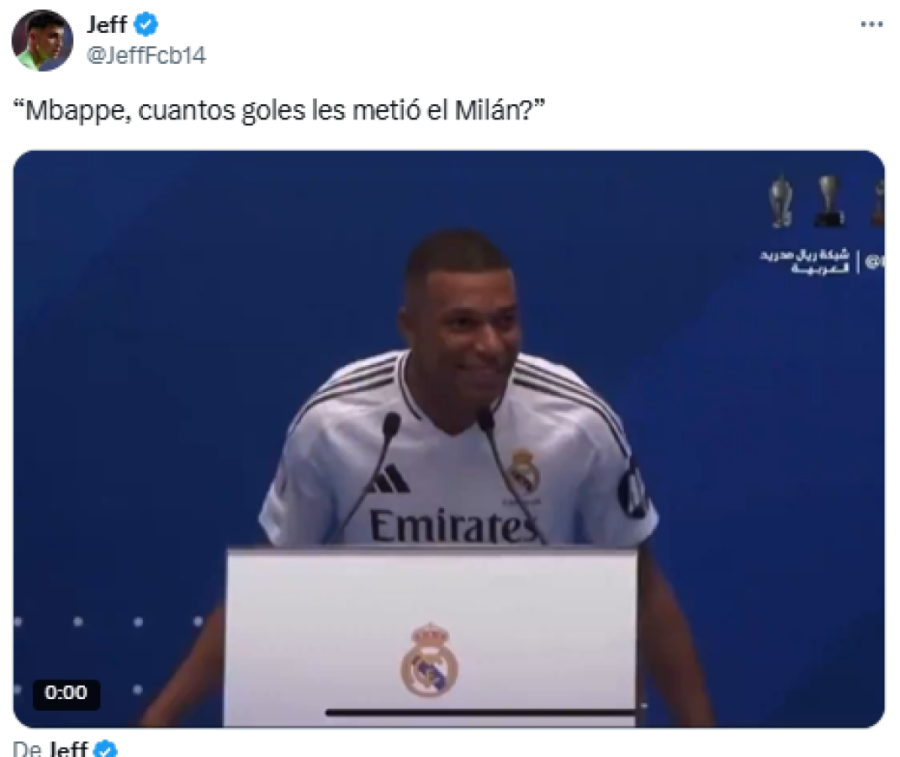 Burlas a Real Madrid y Vinicius: Los memes que dejó la goleada del Milan en Champions League