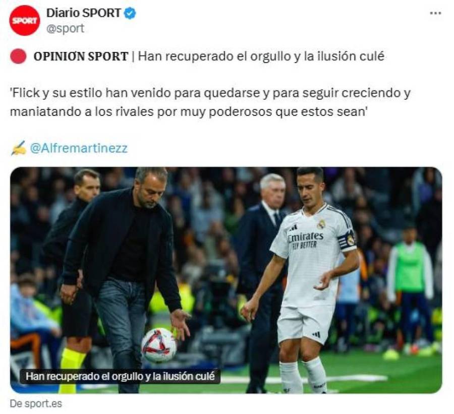 Barcelona humilló a Real Madrid y estas son las portadas de la prensa: “Nueva era”