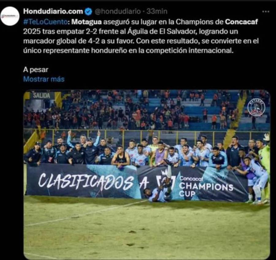 Motagua clasifica a Champions de Concacaf y la prensa reacciona: El jugador criticado