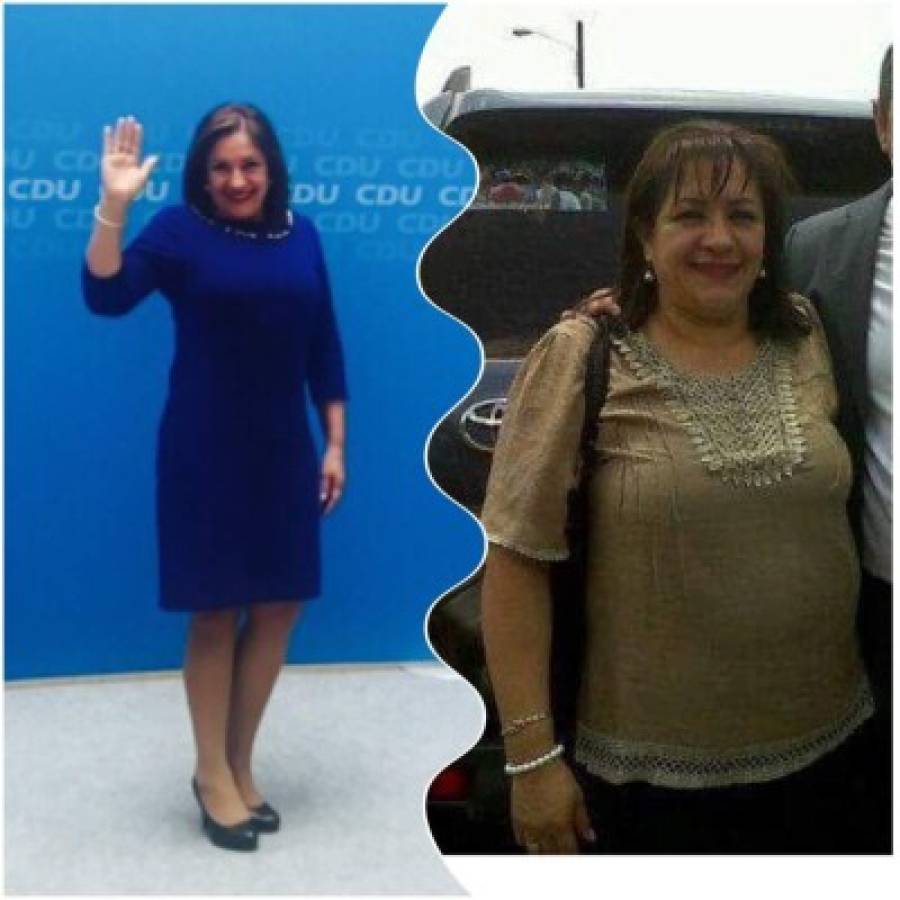 Antes y después de la diputada Gladis Aurora López