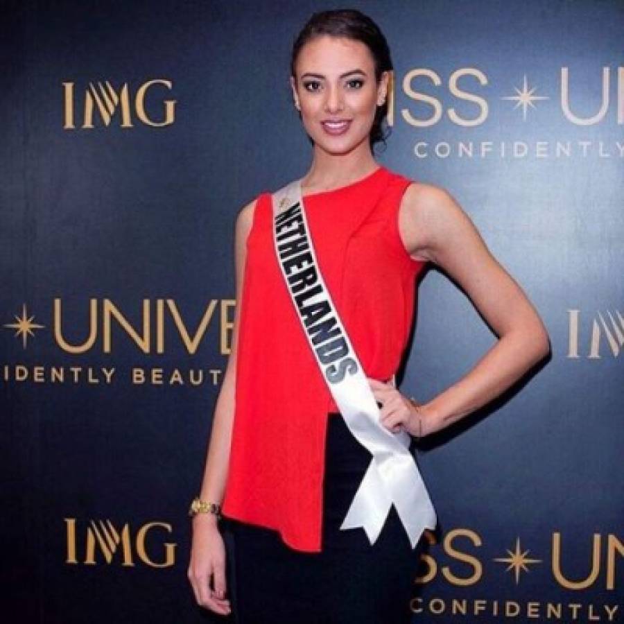 Captan a Miss Países Bajos bailando en pausa comercial de Miss Universo