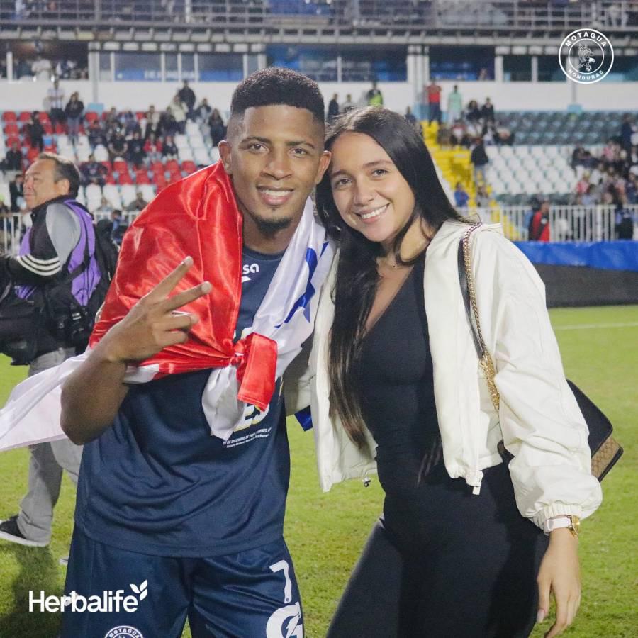 Esposas y novias de jugadores; así celebraron el título 19 del Motagua