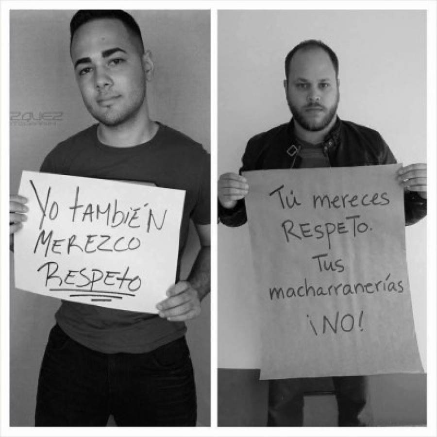 Hombres ''protestan'' en redes sociales y reclaman igualdad de género