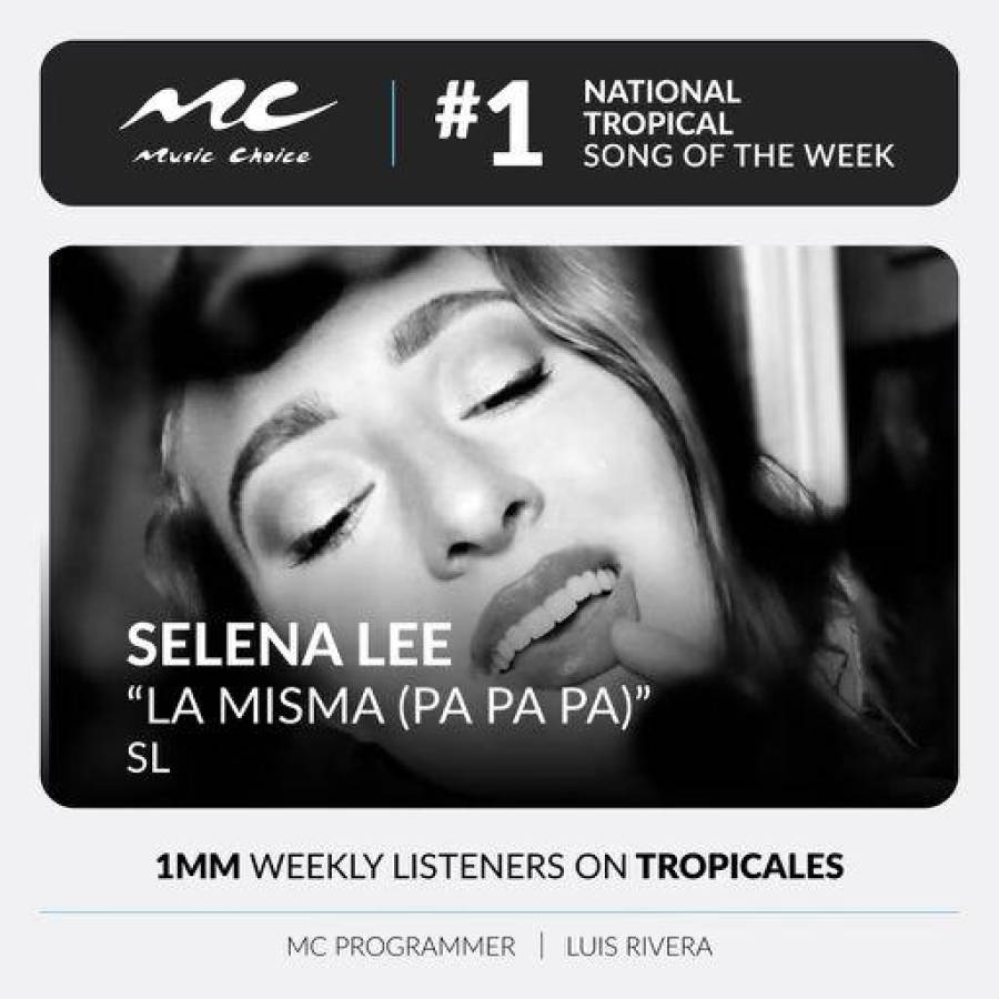 “La misma”, el nuevo éxito de Selena Lee que llega al primer lugar en Music Choice
