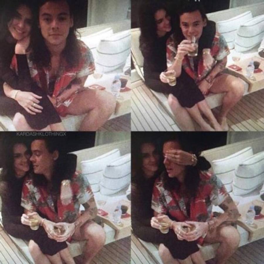 Filtran fotos de Harry y Kendall