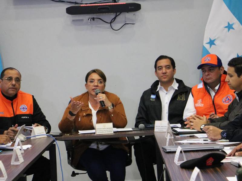 La presidenta, Xiomara Castro, ordenó a su gabinete atender a los afectados por la emergencia.