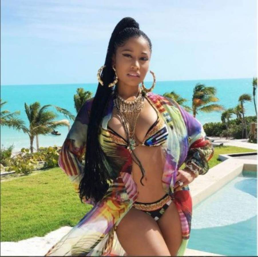 Nicki es amante de las joyas extravagantes. Foto: Instagram