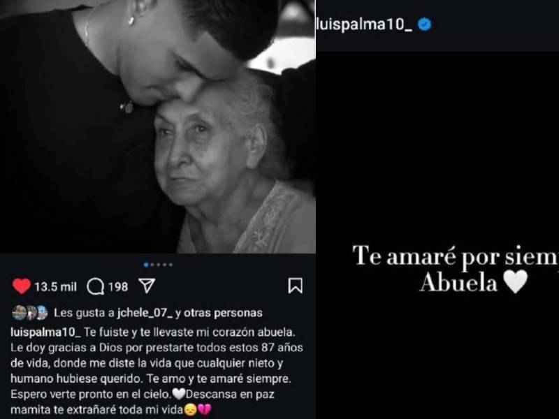 Luis Palma confirmó el lamentable fallecimiento de su abuela y dejó este mensaje