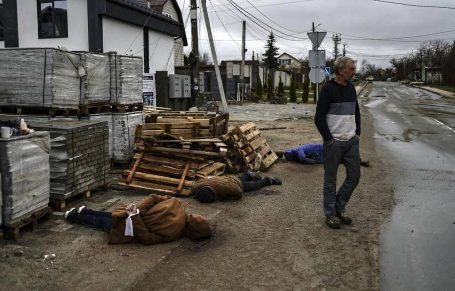 Los indicios del “genocidio” ruso denunciado por Ucrania (Fotos)