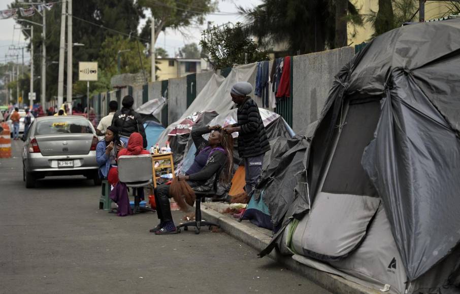 Tláhuac, el lugar elegido por los migrantes para hacer campamento