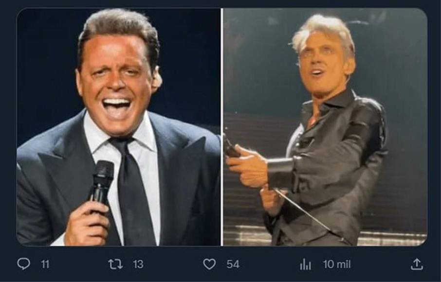 Los memes que dejó la extraña apariencia de Luis Miguel en su gira ¿Es él?