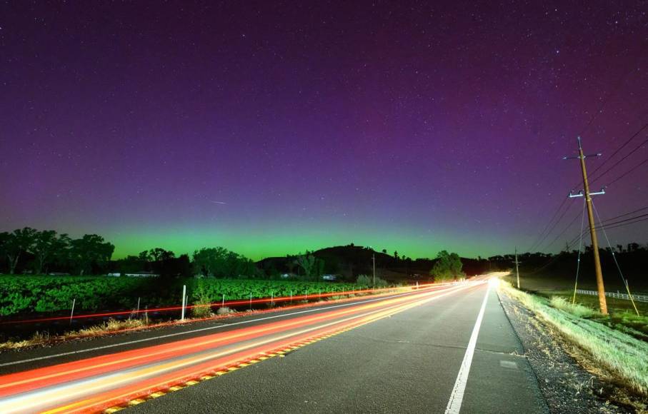 Las deslumbrantes auroras que dejó la tormenta solar en el mundo