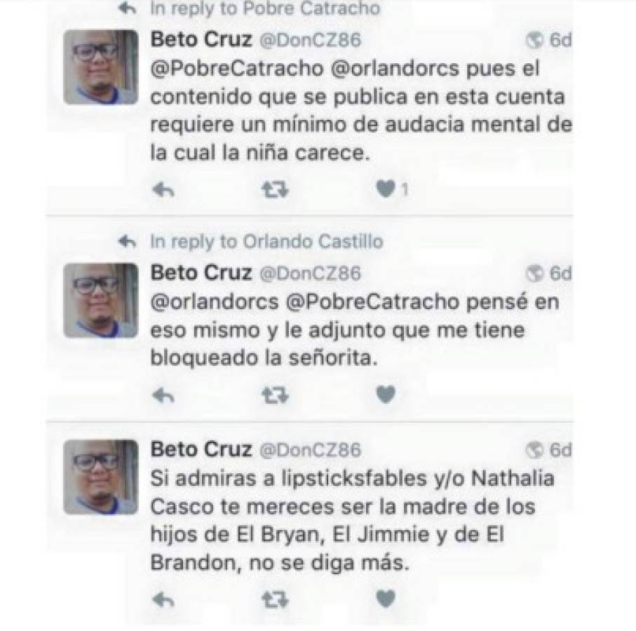 Lipstickfables genera controversia tras responderle a un chico en Twitter