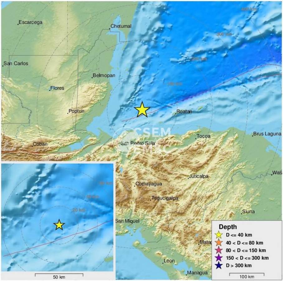 Sismo de 5.9 grados sacude varias regiones de Honduras