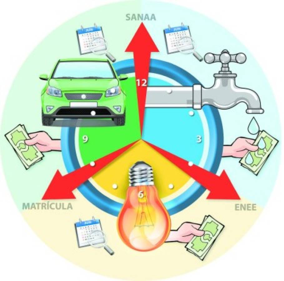 ¿Cómo pagar en cuotas las deudas por matrícula vehicular, agua y energía?