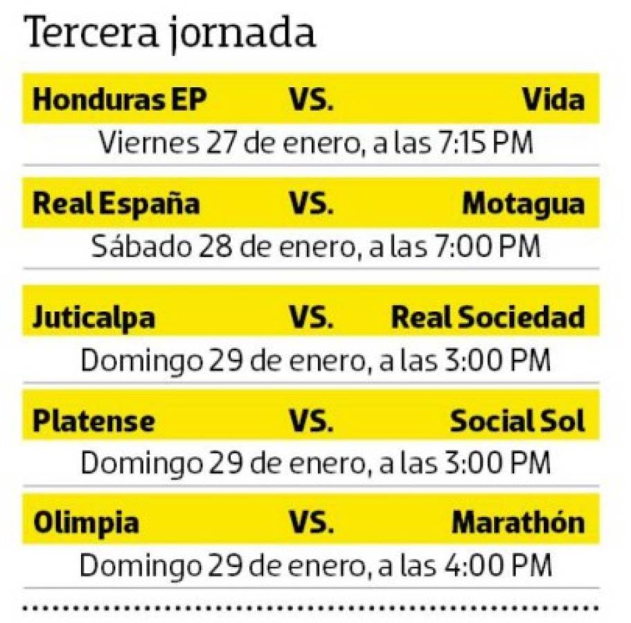 El Torneo Clausura romperá el hielo el sábado 7 de enero...