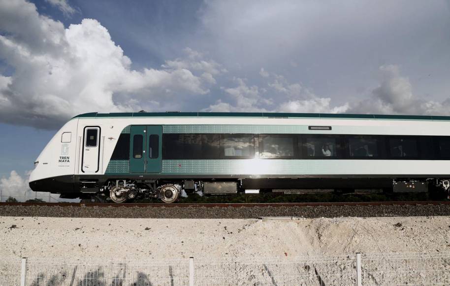 Así fue el primer recorrido del polémico Tren Maya en México