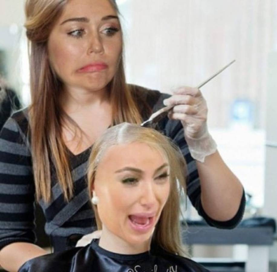 Miley Cyrus se burla de Kim Kardashian