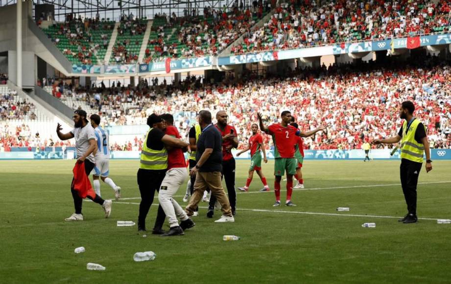 Agregan 15 minutos en partido de Argentina ante Marruecos en Juegos Olímpicos París 2024