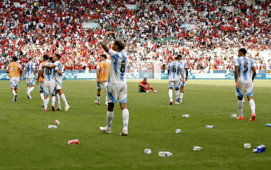 Agregan 15 minutos en partido de Argentina ante Marruecos en Juegos Olímpicos París 2024