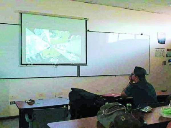 Durante la jornada se exhibió el corto “Santitos”, de Ángel Maldonado.