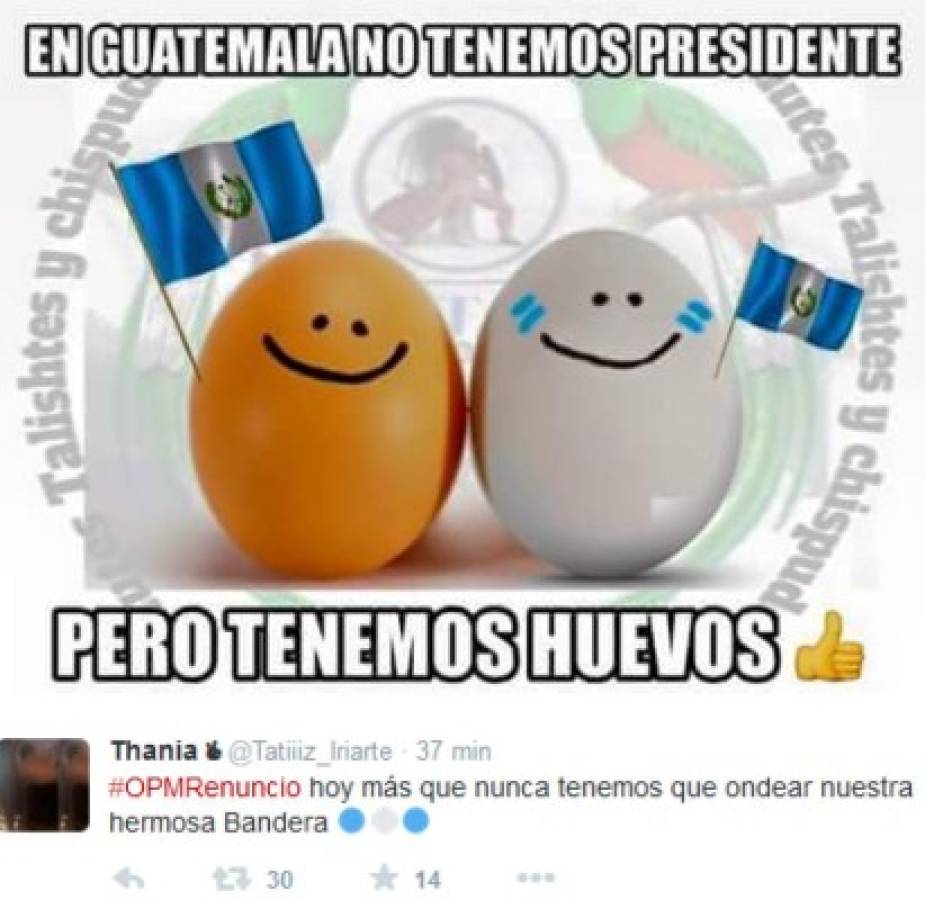 Los memes sobre la renuncia de Otto Pérez