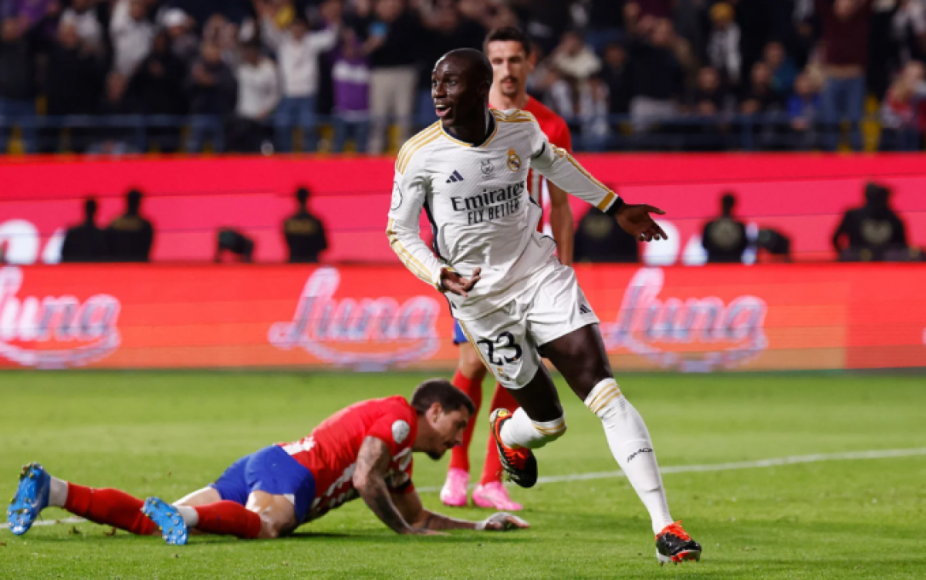 Alineación de Real Madrid para final ante Barcelona en Supercopa