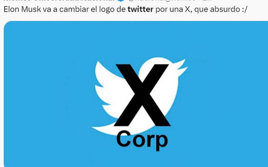 Nuevo logo de Twitter (ahora X) desata ola de memes: “Es tan equis”