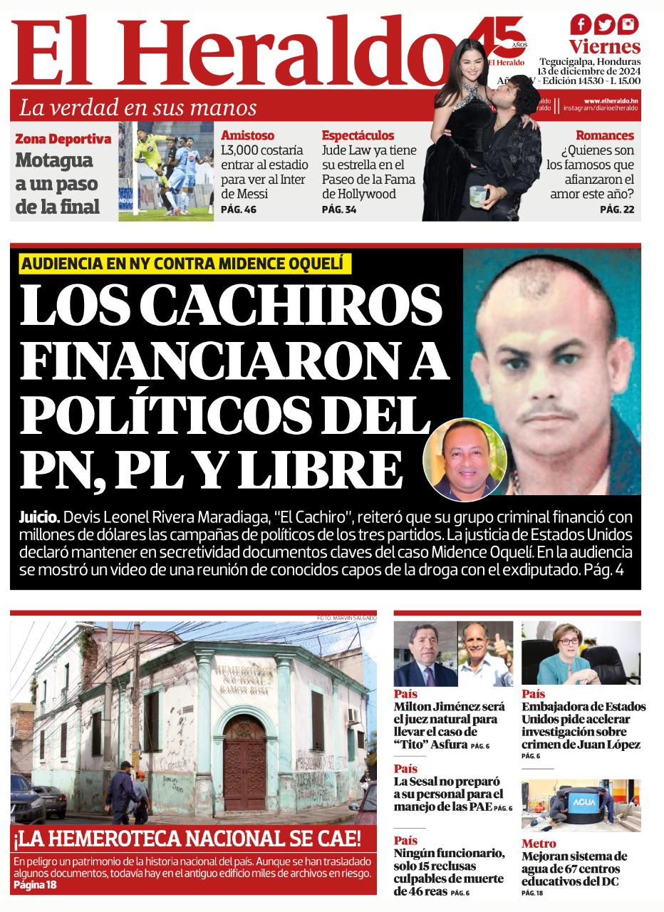 Los Cachiros financiaron a políticos del PN, PL y Libre