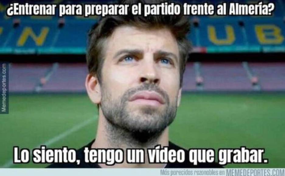 Los mejores memes que dejó el último partido de Piqué en el Barcelona