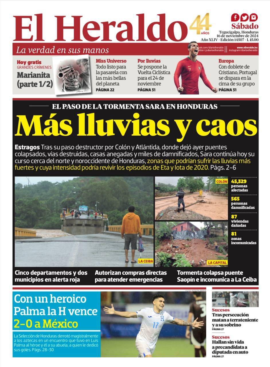 Más lluvias y caos