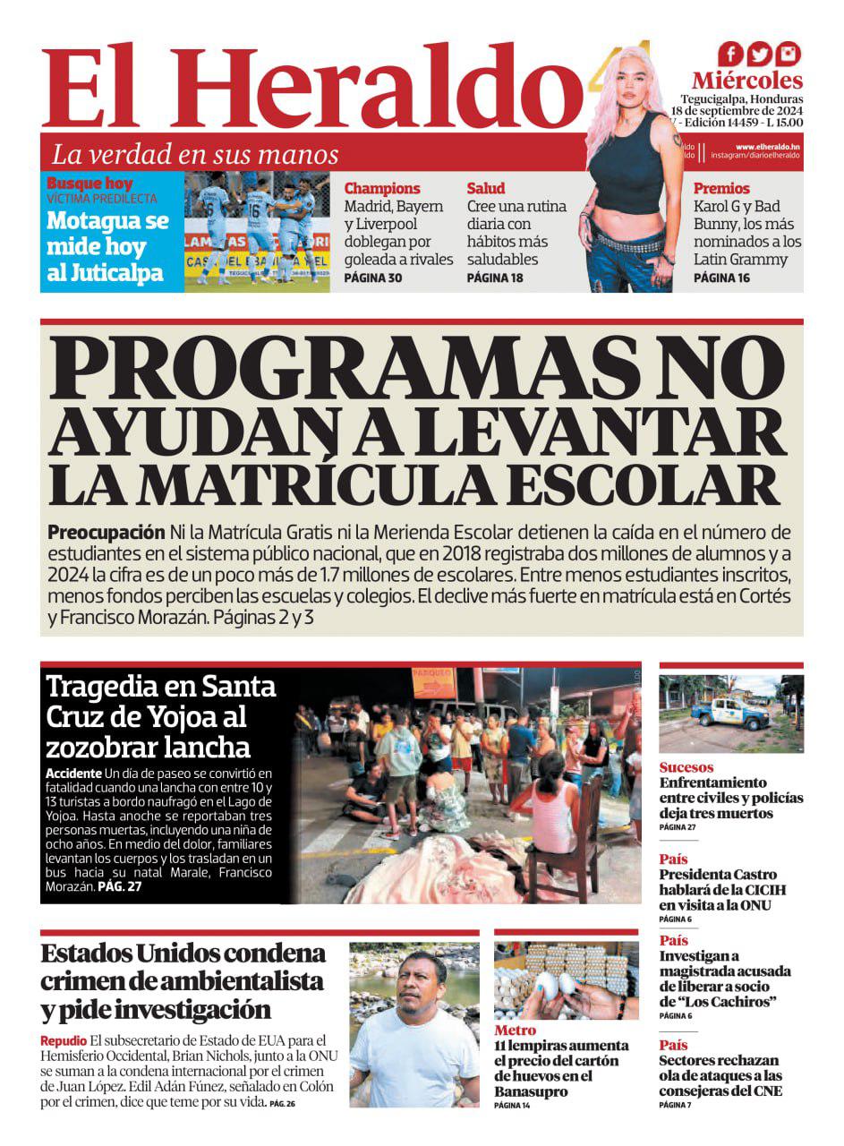 Programas no ayudan a levantar la matrícula escolar